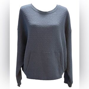 All in Motion pullover textured sweatshirt